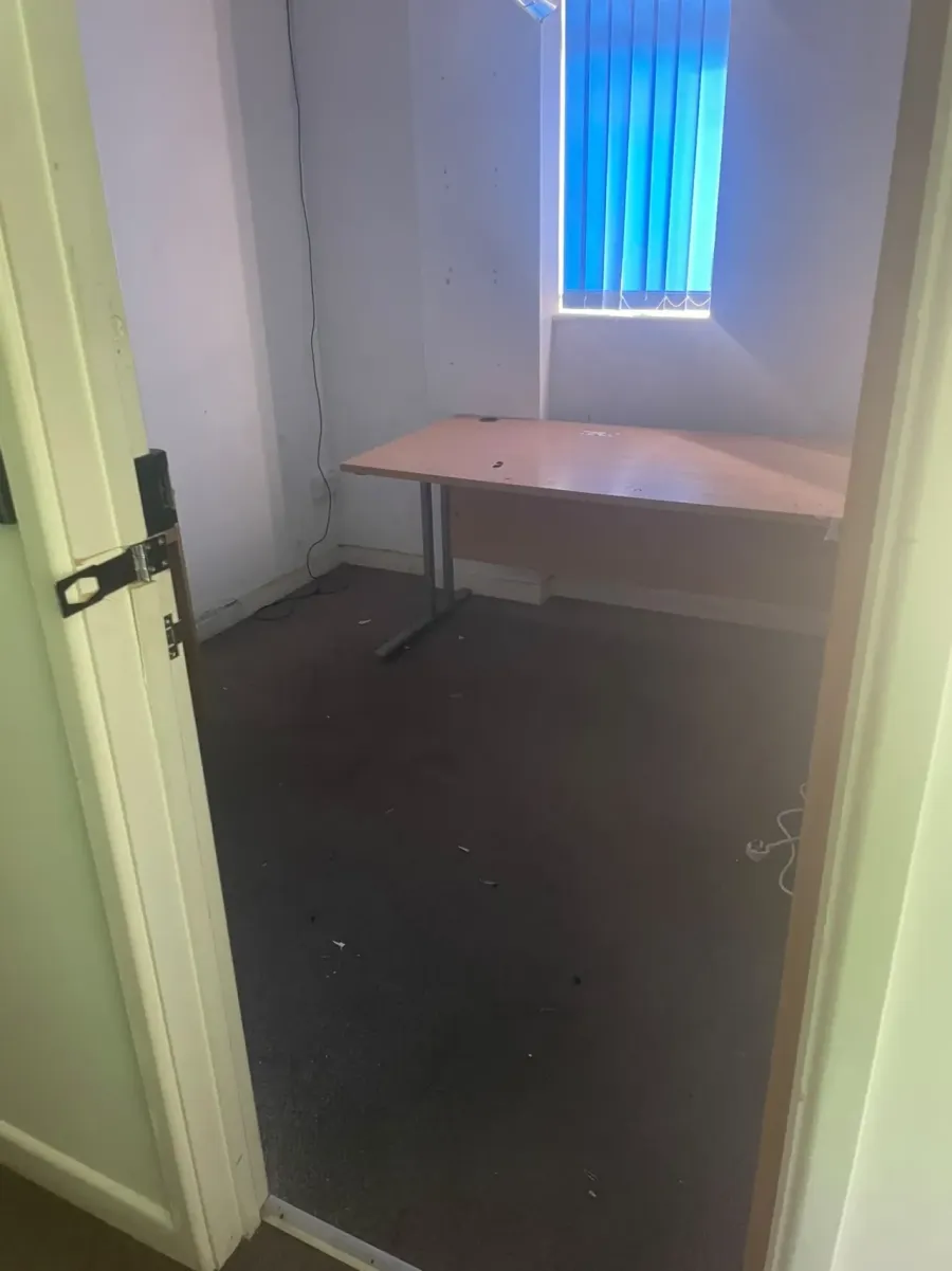 Same Liskeard house room cleared and swept after house clearance